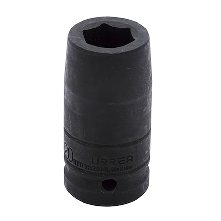 Urrea 3/4" Drive 6-Point Deep Impact Socket 20MM 7520ML